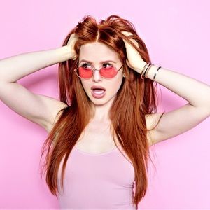 Prive Revaux x Madelaine Petsch Pink Oval Sunglasses